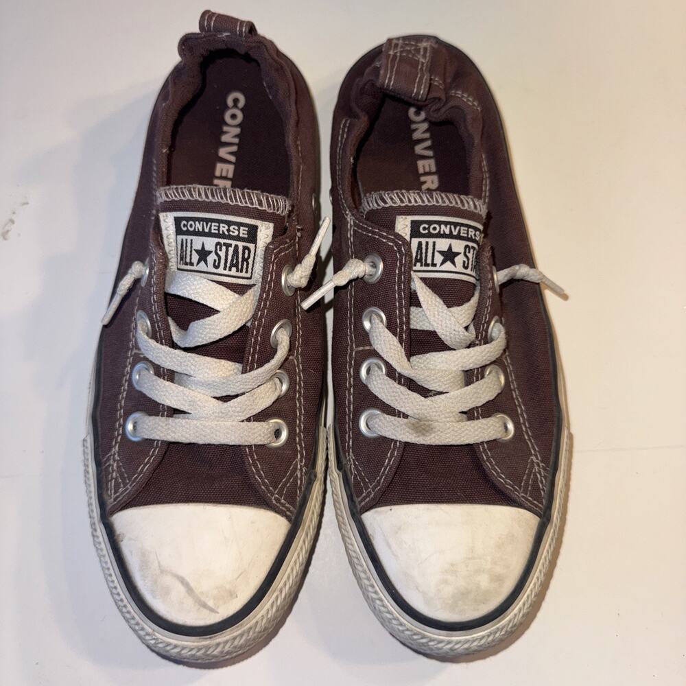 Converse Chuck Taylor All Star Shoreline Sneakers Women’s 8 Brown Slip On
